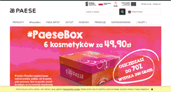 Desktop Screenshot of paese.com