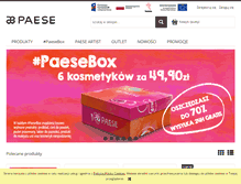 Tablet Screenshot of paese.com